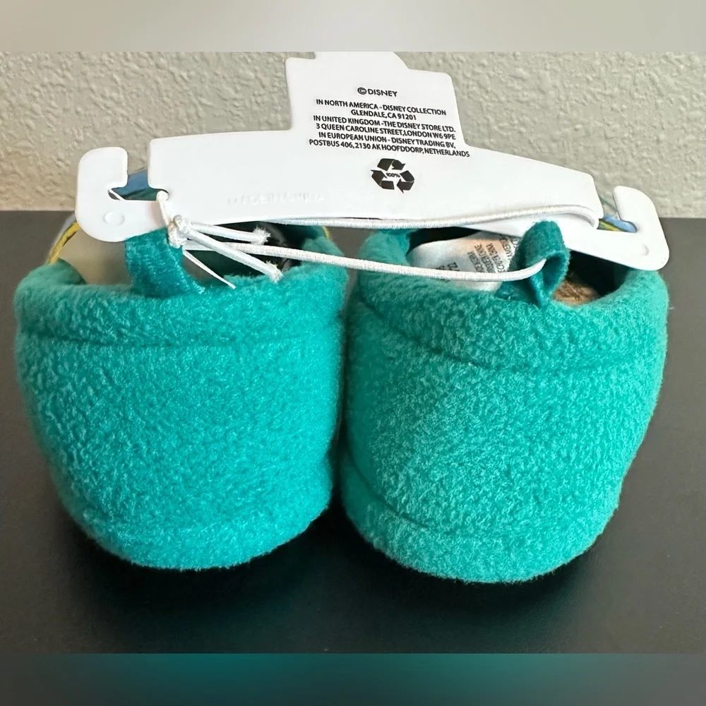Disney Mickey Mouse Blue/Teal Toddler Slippers NWT Various Sizes Available